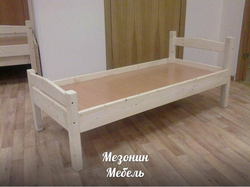 кровать детская из массива мезонин эко в Самаре