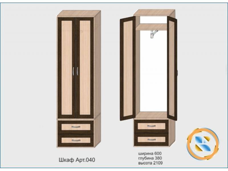 шкаф арт 040 в Самаре