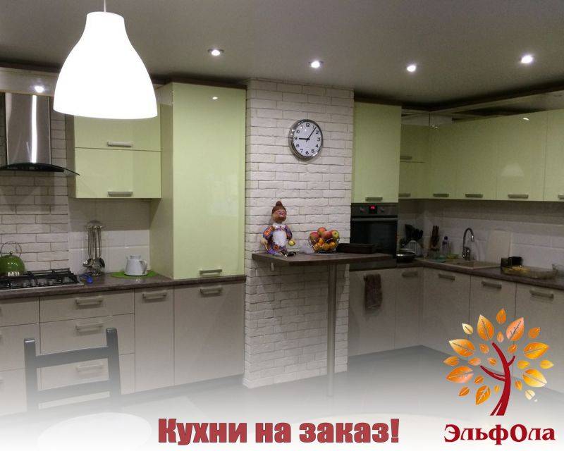 угловая кухня в Самаре