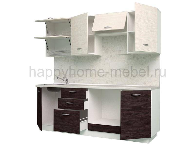 готовая прямая кухня life wood-1 2200 в Самаре