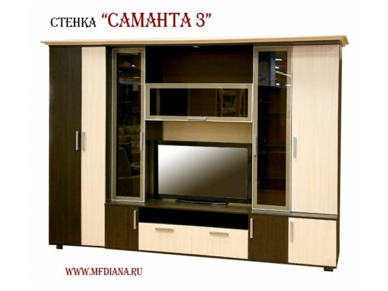 гостиная стенка саманта 3 в Самаре