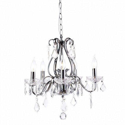 люстра chateaux хром, прозрачная в Самаре