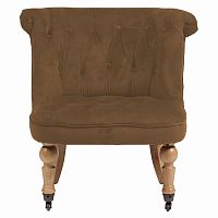 кресло amelie french country chair коричневое в Самаре