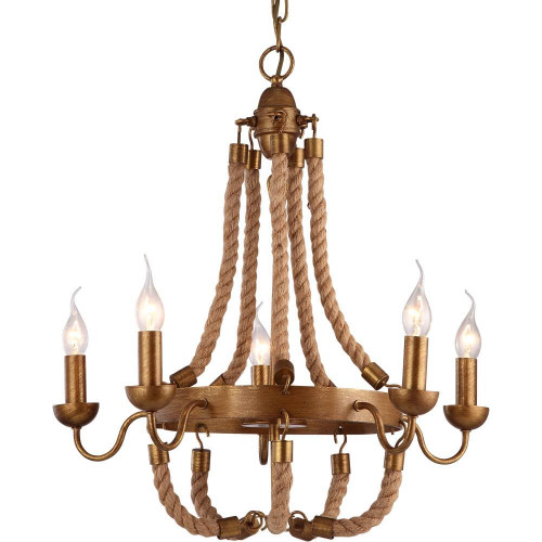 подвесная люстра arte lamp amaca a8957lm-5bz в Самаре