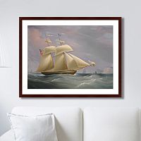 картина: the topsail schooner, 1838г. в Самаре