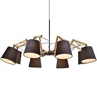 подвесная люстра arte lamp pinoccio a5700lm-8bk в Самаре