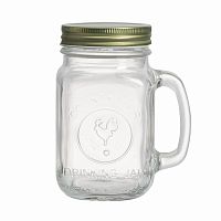 кружка с крышкой bormioli rocco drinking jar в Самаре