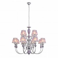 подвесная люстра st luce lilium sl175.103.12 розовая в Самаре