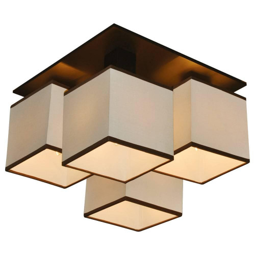 потолочная люстра arte lamp quadro a4402pl-4bk в Самаре