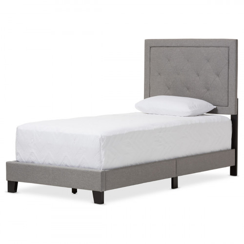 кровать paris linen upholstered gray 140х200 в Самаре