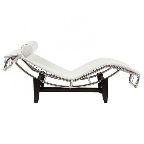 шезлонг chaise longue lc4 белый в Самаре