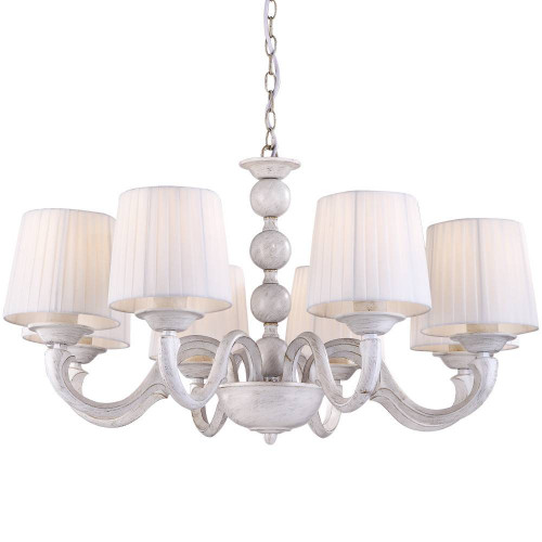 подвесная люстра arte lamp alba a9395lm-8wg в Самаре