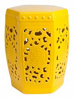 керамический столик-табурет design stool yellow в Самаре