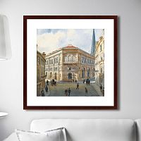 картина: view of the riga stock exchange, 1880г. в Самаре