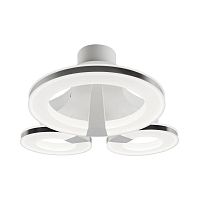 потолочный светодиодный светильник idlamp jenevra 397/3pf-ledwhitechrome в Самаре