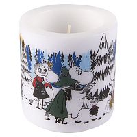 свеча большая moomin зимний лес, 8 см в Самаре