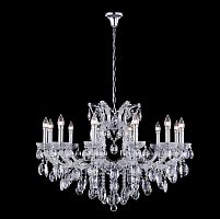 подвесная люстра crystal lux hollywood sp12 chrome в Самаре