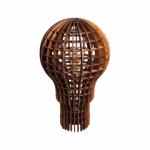 люстра лампочка ильича тёмное дерево тёмно коричневая в Самаре