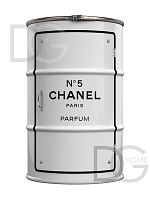 декоративная бочка- шкаф chanel №5 white l в Самаре