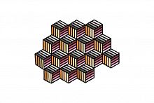 ковер parquet hexagon orange 305x188 от gan в Самаре