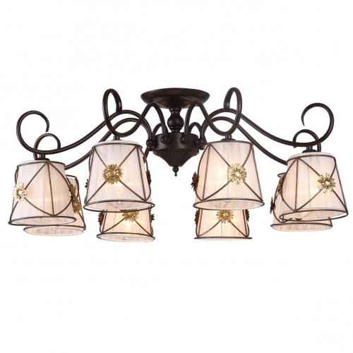 потолочная люстра arte lamp 72 a5495pl-8br в Самаре