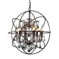 люстра foucault's orb crystal d52 антик (темная) чёрная в Самаре