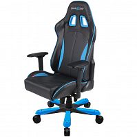 кресло геймерское dxracer king ks57 черно-синее в Самаре