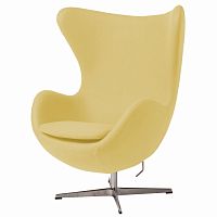 кресло egg chair желтое в Самаре