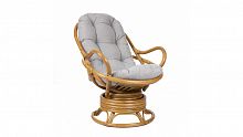 кресло-качалка swivel rocker коричневый в Самаре