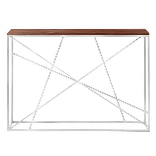 консоль wilson серебристая металлик, американский орех в Самаре