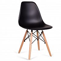 стул деревянный pc-015 черный (eames style) в Самаре