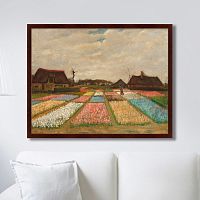 картина: flower beds in holland, 1883г. в Самаре