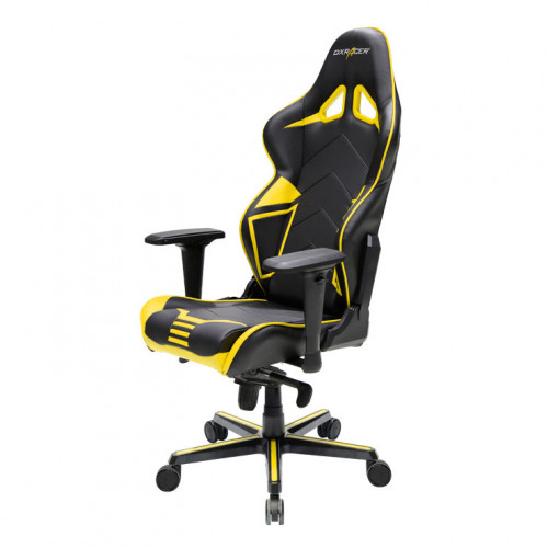 кресло геймерское dxracer racing rv131 черно-желтое в Самаре