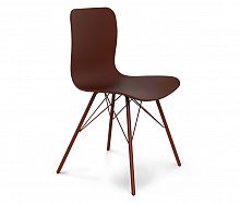 стул dsr коричневый s40 (eames style) в Самаре