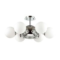 потолочная люстра odeon light miolla 3972/7c белая в Самаре