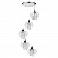 дизайнерская подвесная люстра spot light cordia 1192528 хром в Самаре