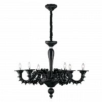 подвесная люстра ideal lux ca rezzonico sp6 nero в Самаре