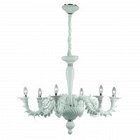 подвесная люстра ideal lux ca rezzonico sp6 bianco в Самаре