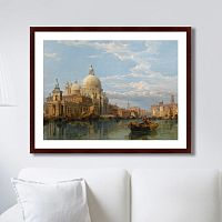 картина: santa maria della salute, venice, 1855г. в Самаре