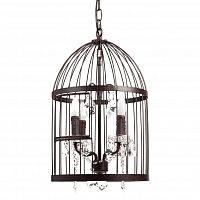 люстра vintage birdcage (51*34*54) коричневая в Самаре