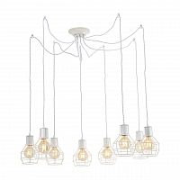 подвесная люстра arte lamp a9182sp-8wh в Самаре