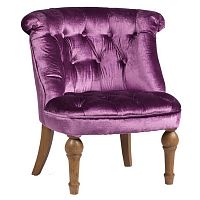 кресло sophie tufted slipper chair сиреневое в Самаре