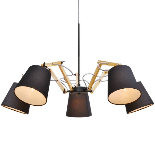 подвесная люстра arte lamp pinoccio a5700lm-5bk в Самаре