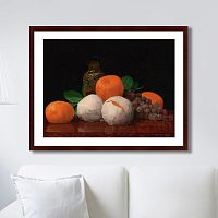 картина: still life with wrapped tangerines, 1889г. в Самаре