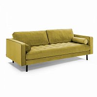 диван bogart sofa 2 двухместный темно-желтый от la forma (ex julia grup) в Самаре