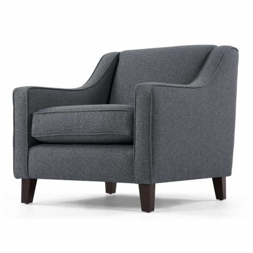 кресло halston, серое в Самаре