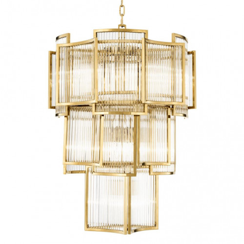 люстра 111673 от eichholtz прозрачная/золото в Самаре