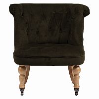 кресло amelie french country chair серо-коричневое в Самаре