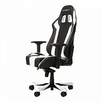 кресло геймерское dxracer king ks06 черно-белое в Самаре