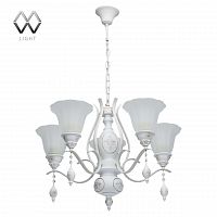 подвесная люстра mw-light версаче 639011505 белая в Самаре